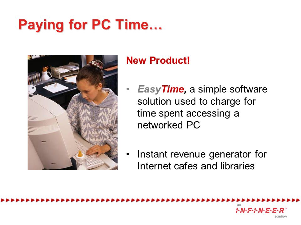 Paying for PC Time… New Product!