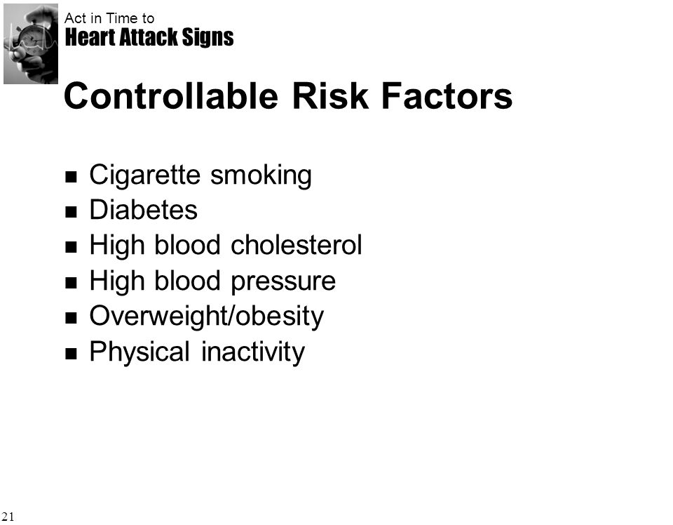 Controllable Risk Factors