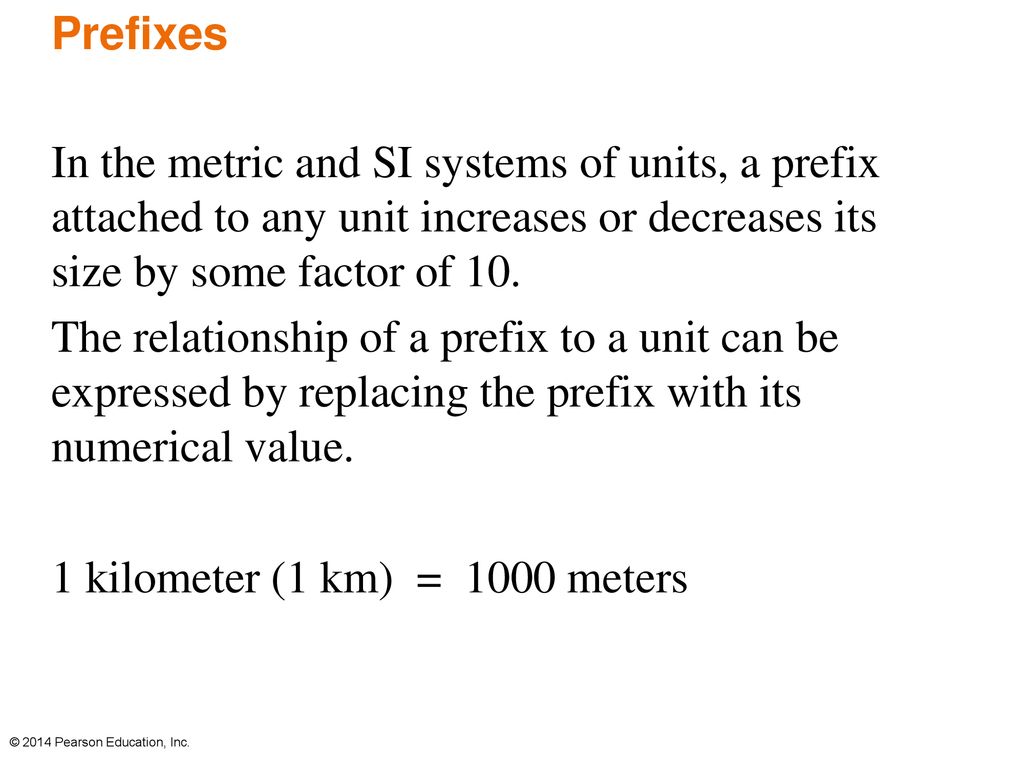 1 kilometer (1 km) = 1000 meters