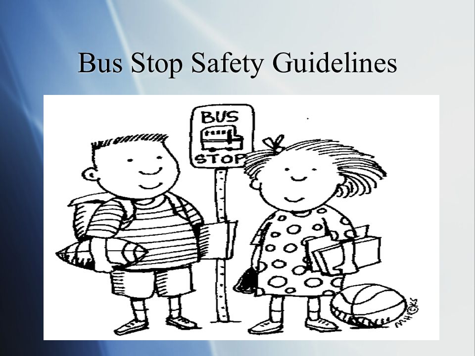Bus Stop Safety Guidelines