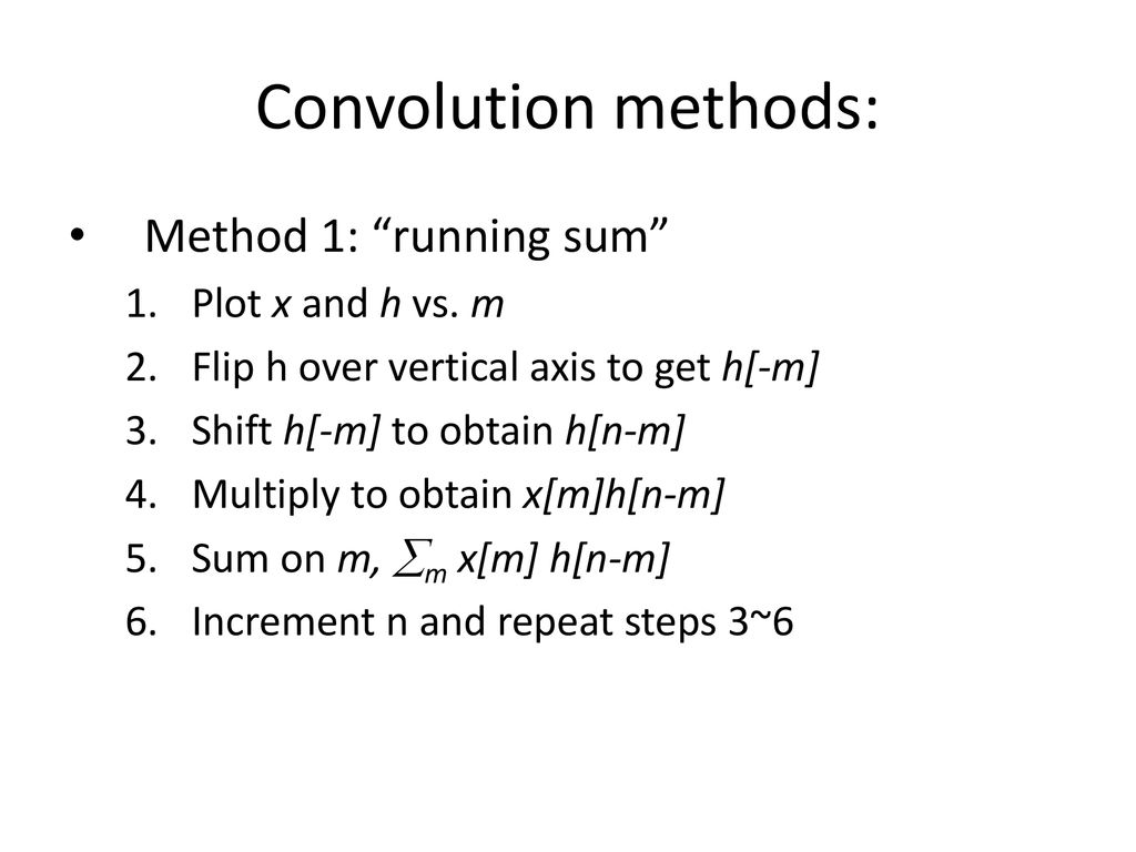 Convolution Lti H T Lti H N G T G T H T G N G N H N Ppt Download
