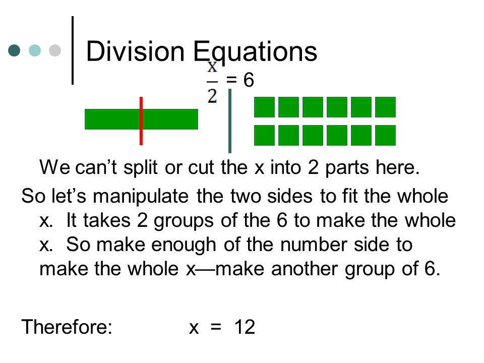 Division Equations