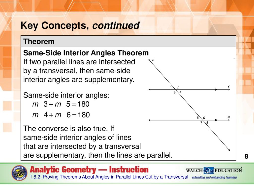 Introduction Think About All The Angles Formed By Parallel
