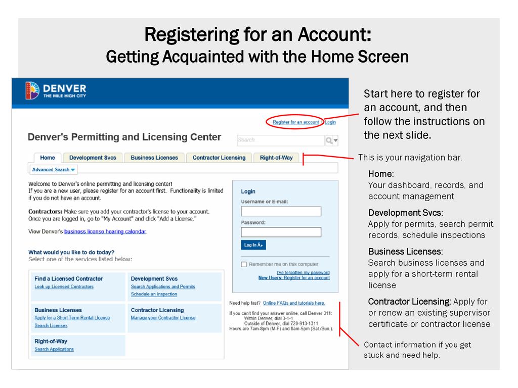 Applying For A Contractor S License Online Ppt Download