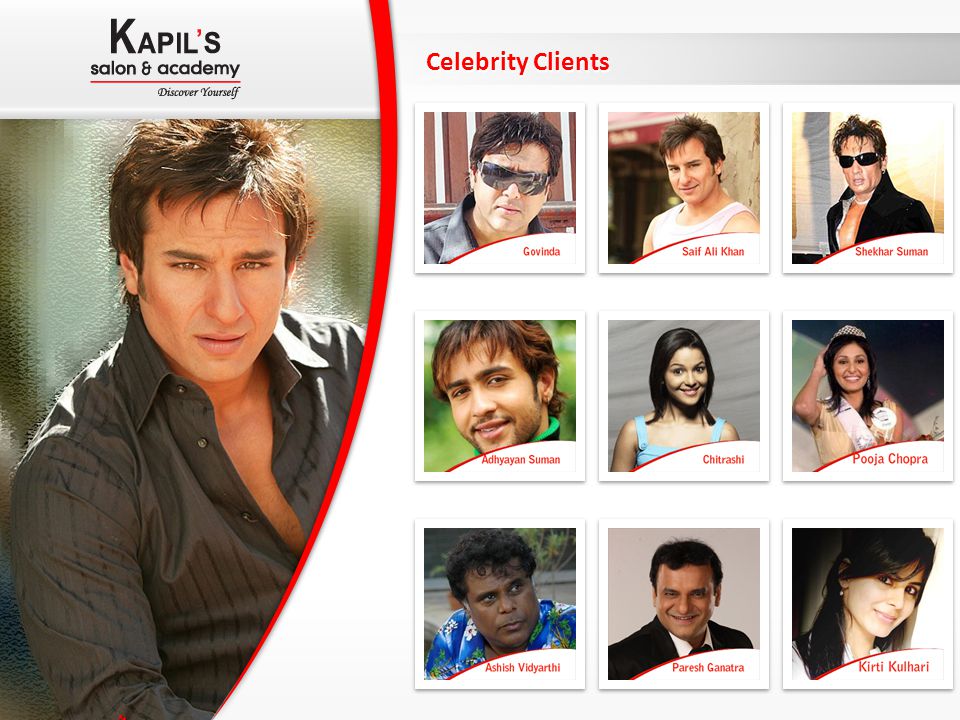 Celebrity Clients