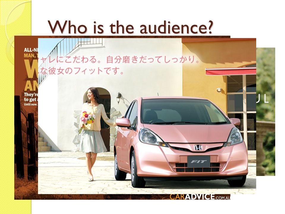 Who is the audience