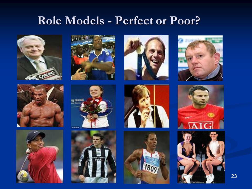 Role Models - Perfect or Poor