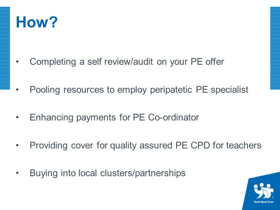 How Completing a self review/audit on your PE offer