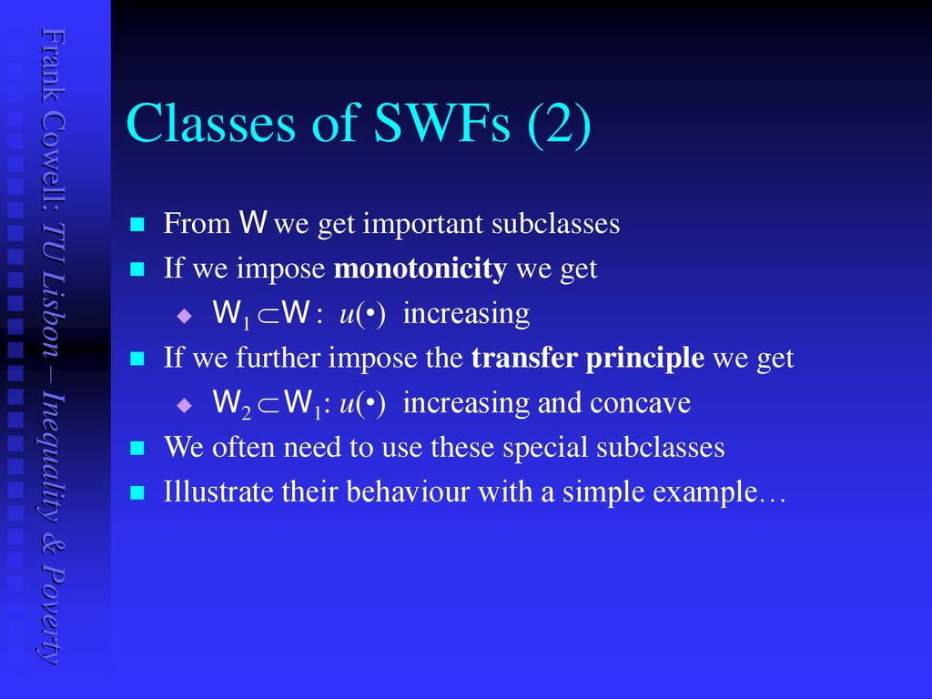 Income Distribution And Welfare Ppt Download