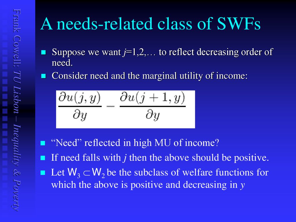 Income Distribution And Welfare Ppt Download