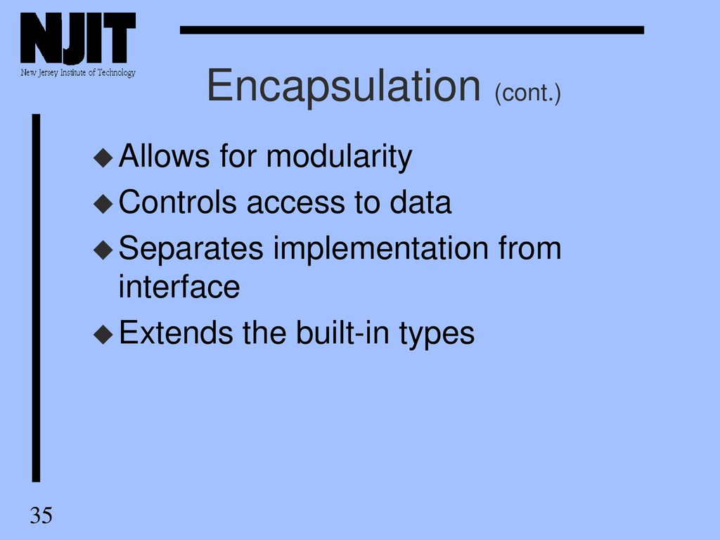 Cis601 Object Oriented Programming In C Ppt Download