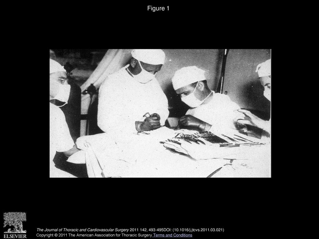 Figure 1 Major Julian Johnson operating at the 20th General Hospital in the China/Burma/India Theater.