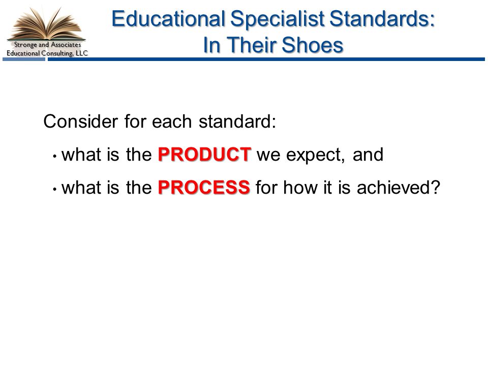 Educational Specialist Standards:
