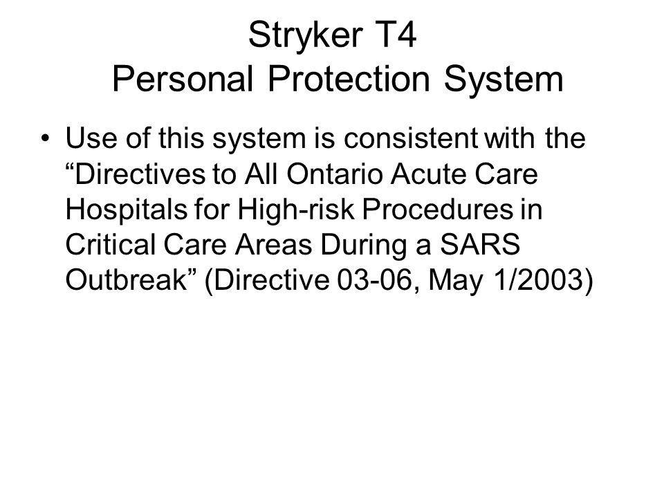 Stryker T4 Personal Protection System