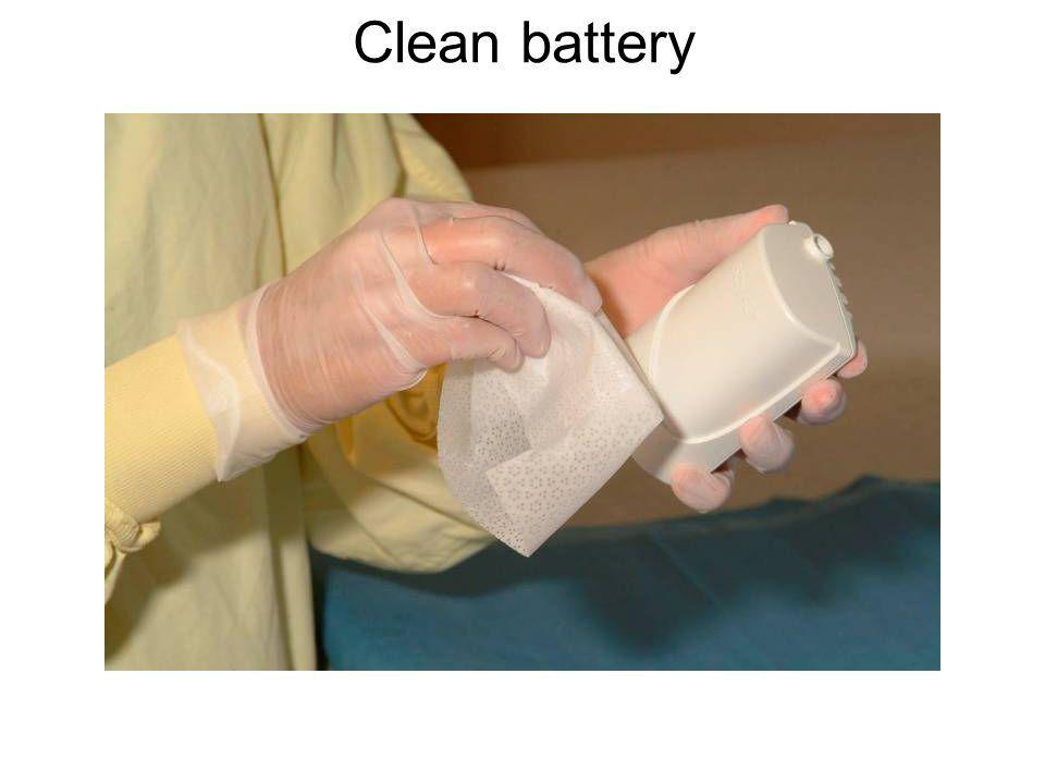Clean battery