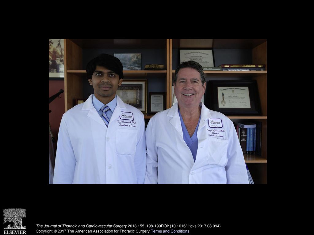 Neel K. Ranganath, MD (left), and Aubrey C. Galloway, MD (right)