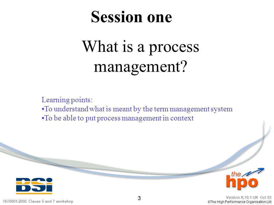 What is a process management