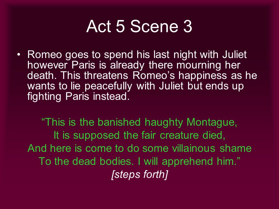 Act 5 Scene 3
