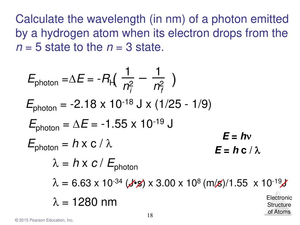 Chapter 6 Electronic Structure Of Atoms Ppt Download