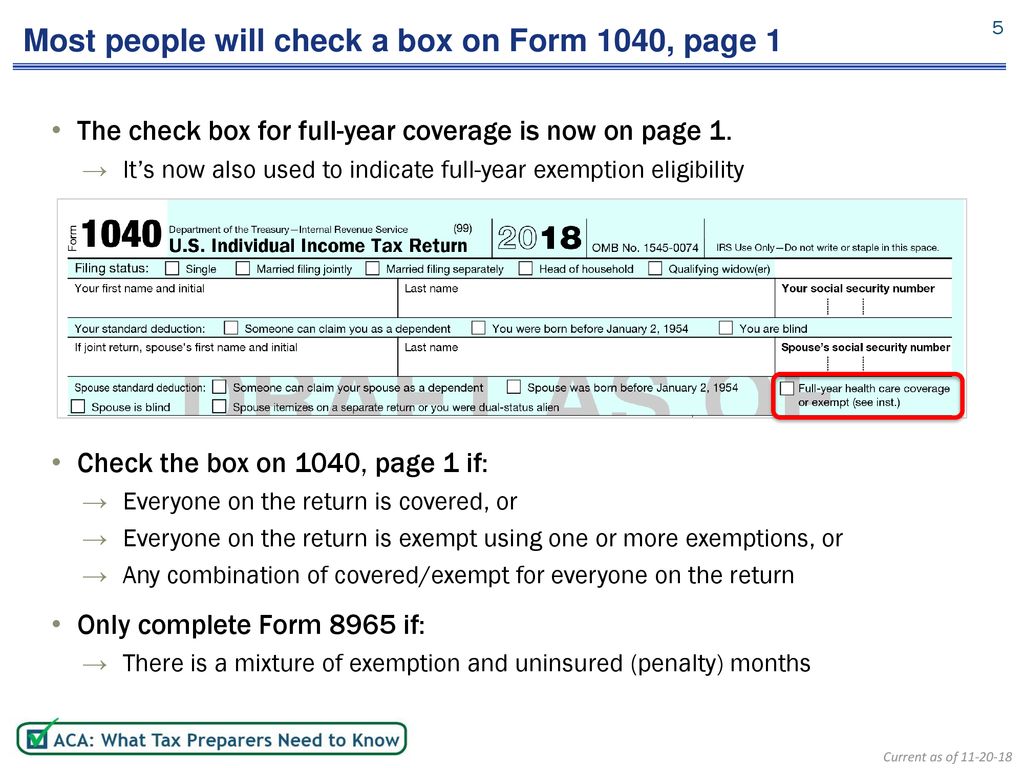 Vita Tce Basic Certification Topics On Affordable Care Act Ppt