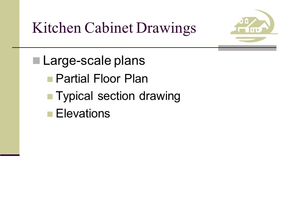Kitchen Cabinet Drawings