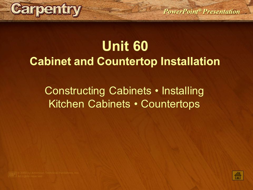 Cabinet And Countertop Installation Ppt Video Online Download