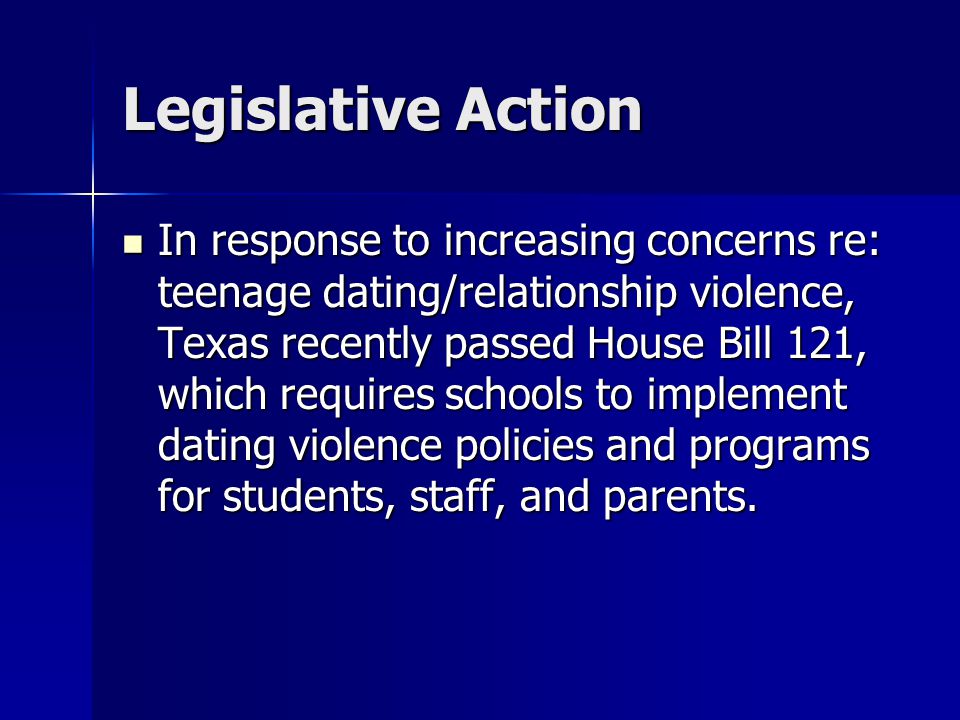 Legislative Action