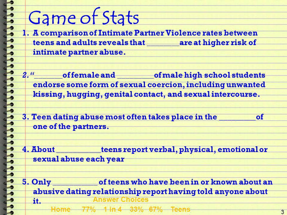 Game of Stats