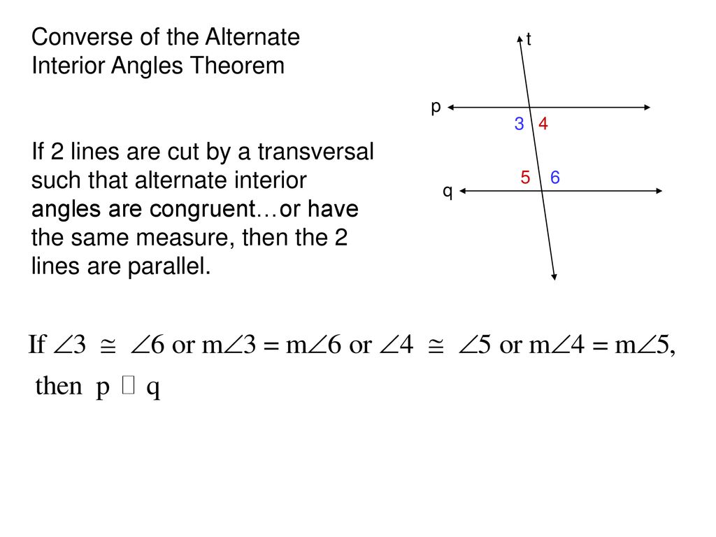 Module 14 Lesson 3 Proving Lines Are Parallel Ppt Download