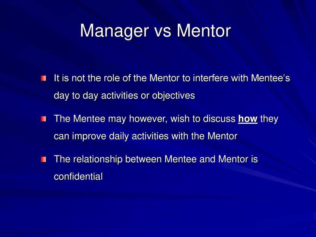 Mentorship For Performance Improvement in Education - ppt