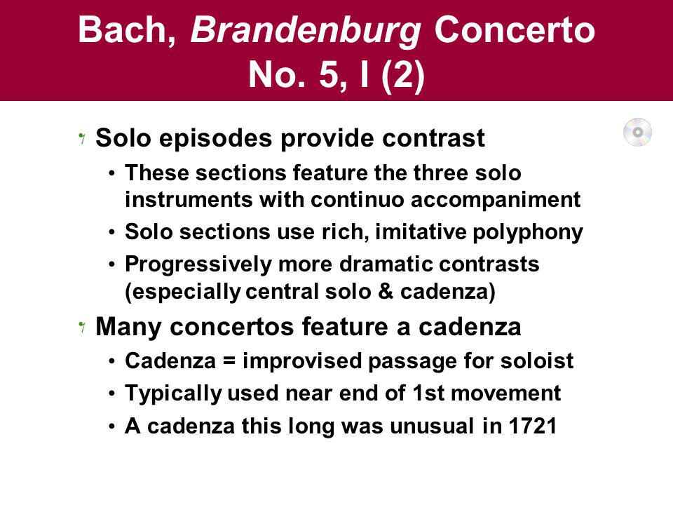 Bach, Brandenburg Concerto No. 5, I (2)
