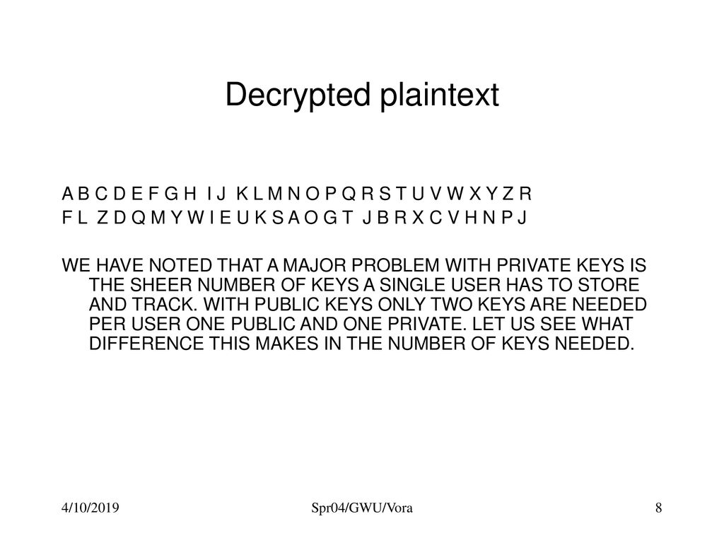An Introduction To Cryptography Ppt Download