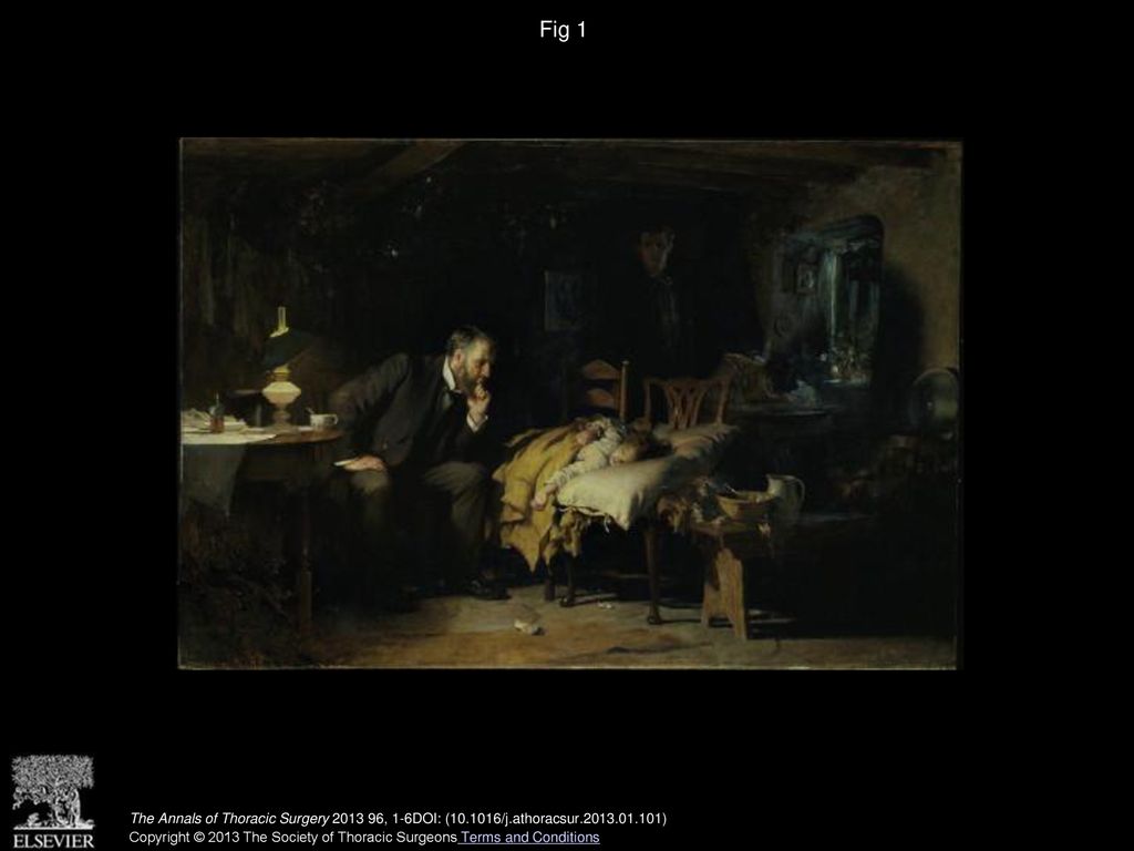 Fig 1 The Doctor, by Sir Luke Fildes. © Tate, London 2012.