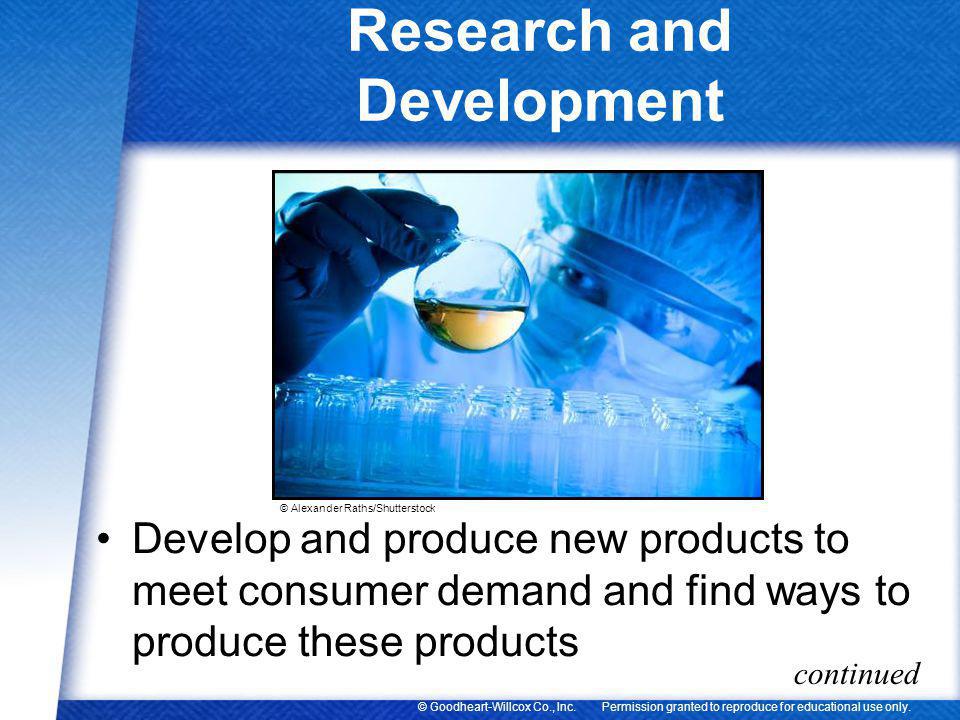 Research and Development