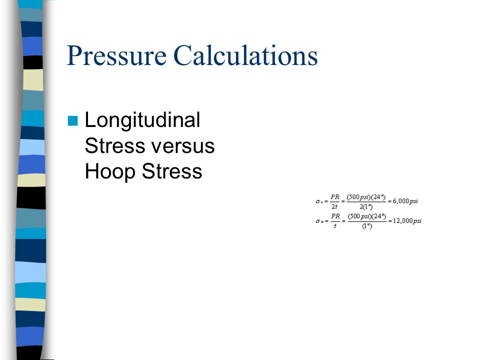 Pressure Calculations