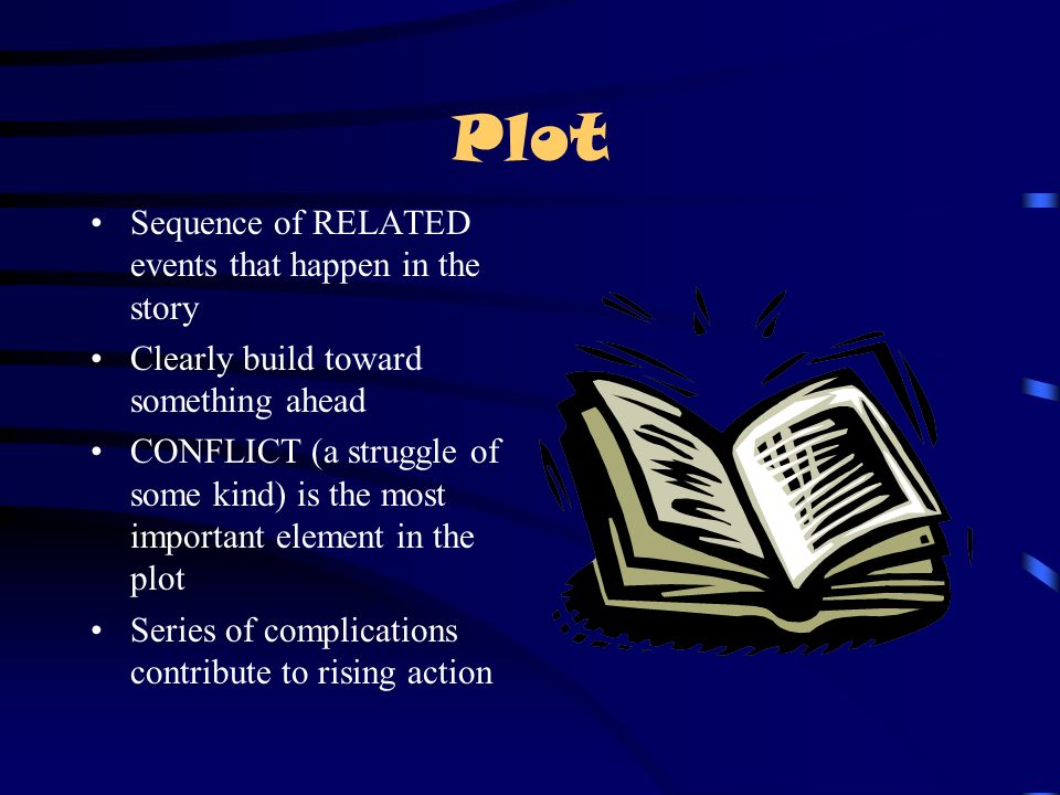 Plot Sequence of RELATED events that happen in the story