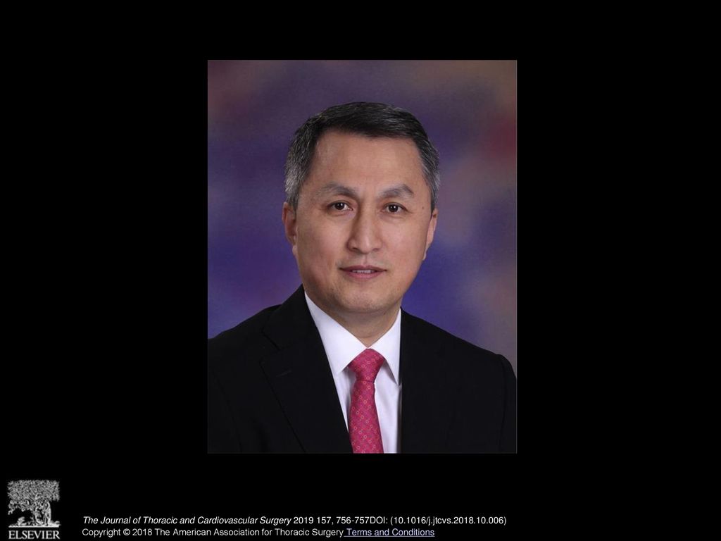 Dr Haiquan Chen, MD, PhD The Journal of Thoracic and Cardiovascular Surgery , DOI: ( /j.jtcvs )