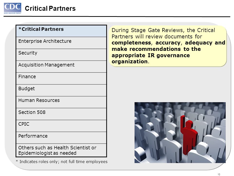 Critical Partners *Critical Partners. Enterprise Architecture. Security. Acquisition Management.