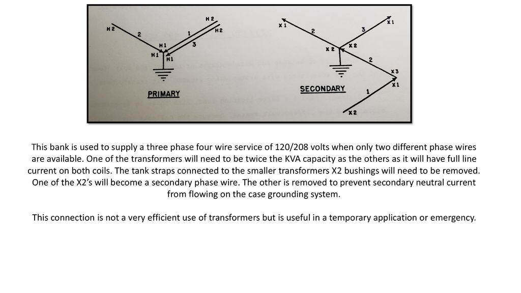 Open Wye Wye 1 8 4 Wire Ppt Download