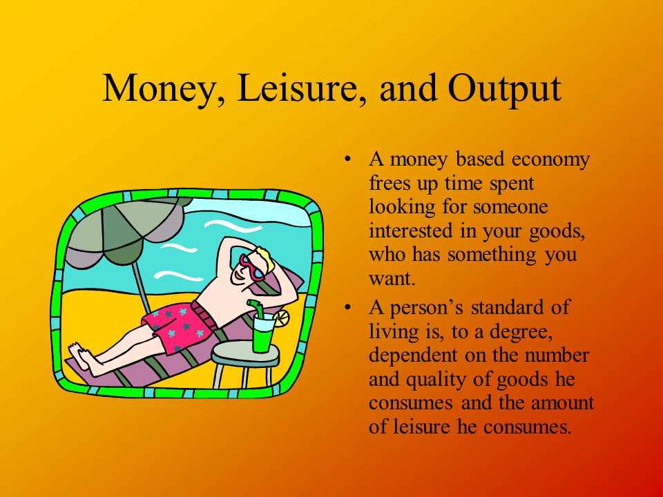 Money, Leisure, and Output