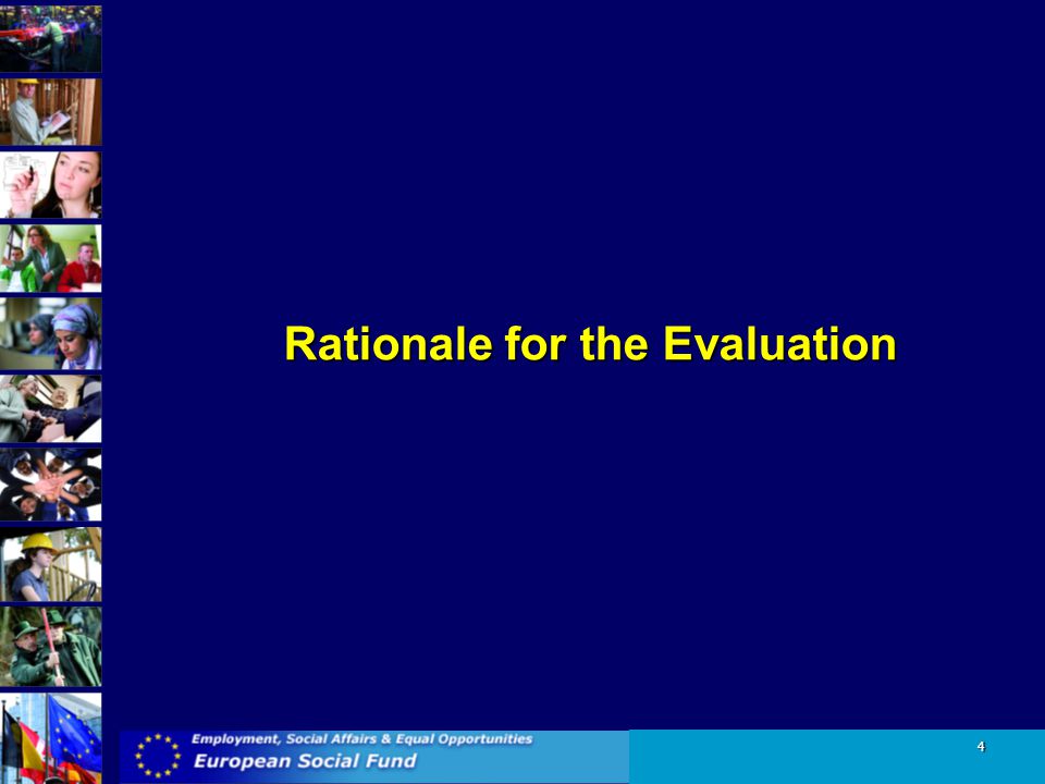 Rationale for the Evaluation