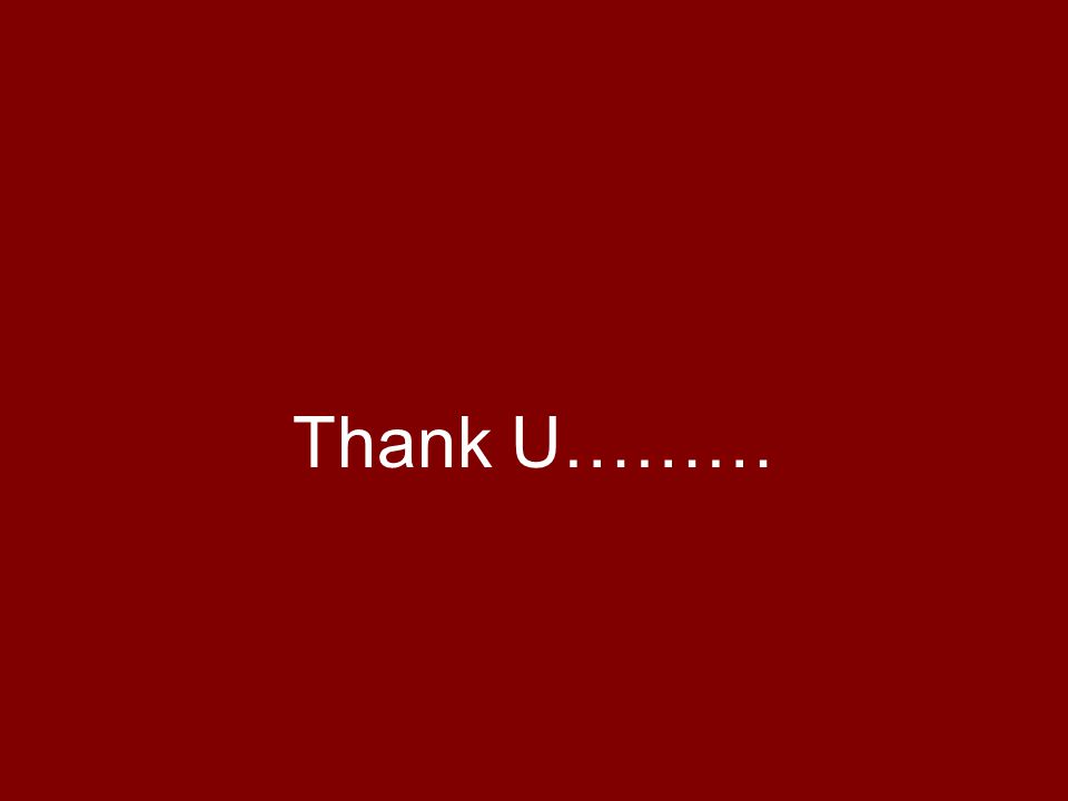 Thank U………