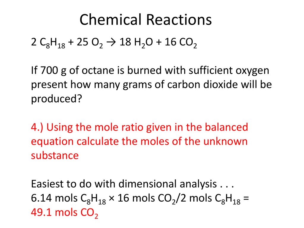 Chemical Reactions Warm Up 2 25 And 2 29 Ppt Download