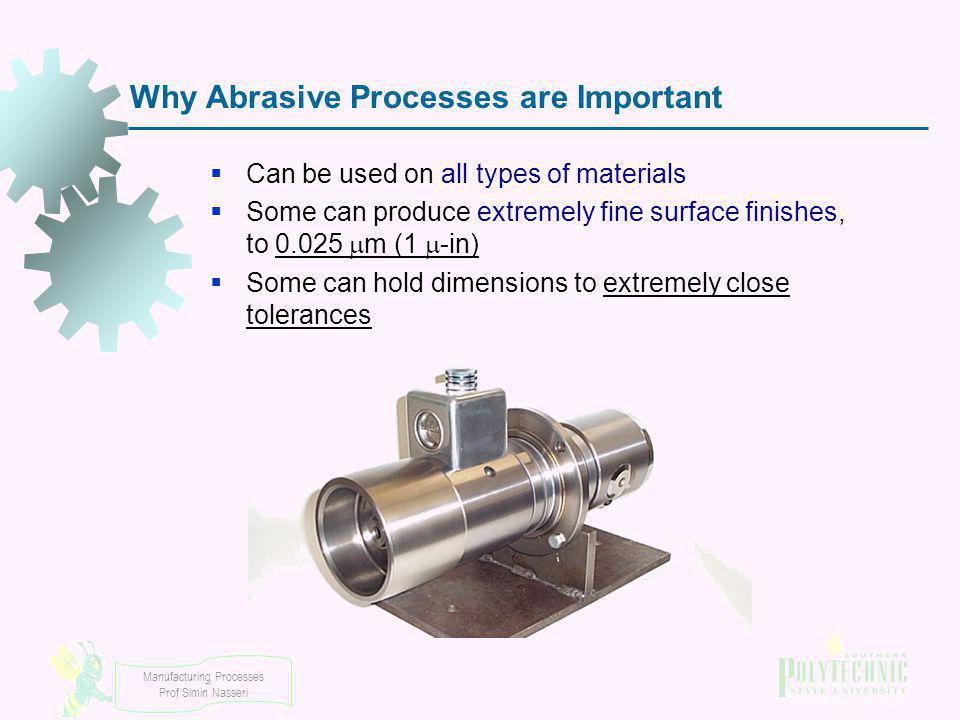 Why Abrasive Processes are Important