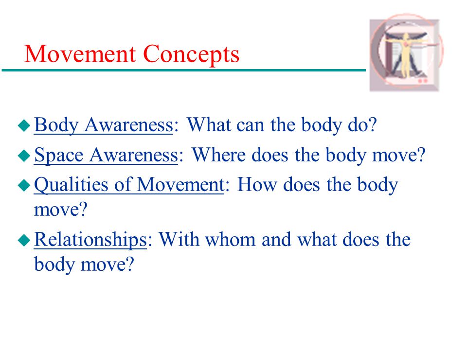 Movement Concepts Body Awareness: What can the body do