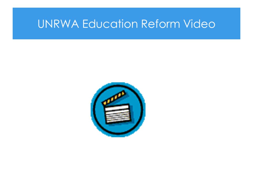 UNRWA Education Reform Video