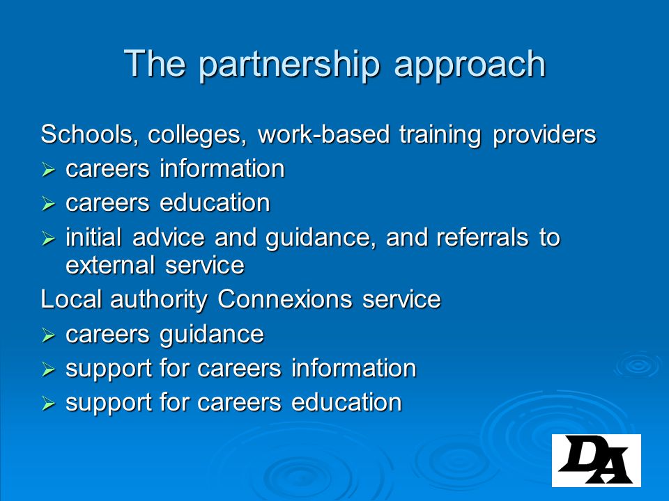 The partnership approach