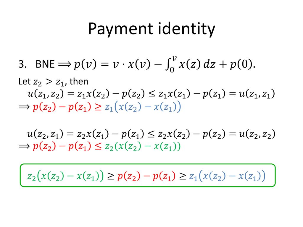 Information Incentives And Mechanism Design Ppt Download