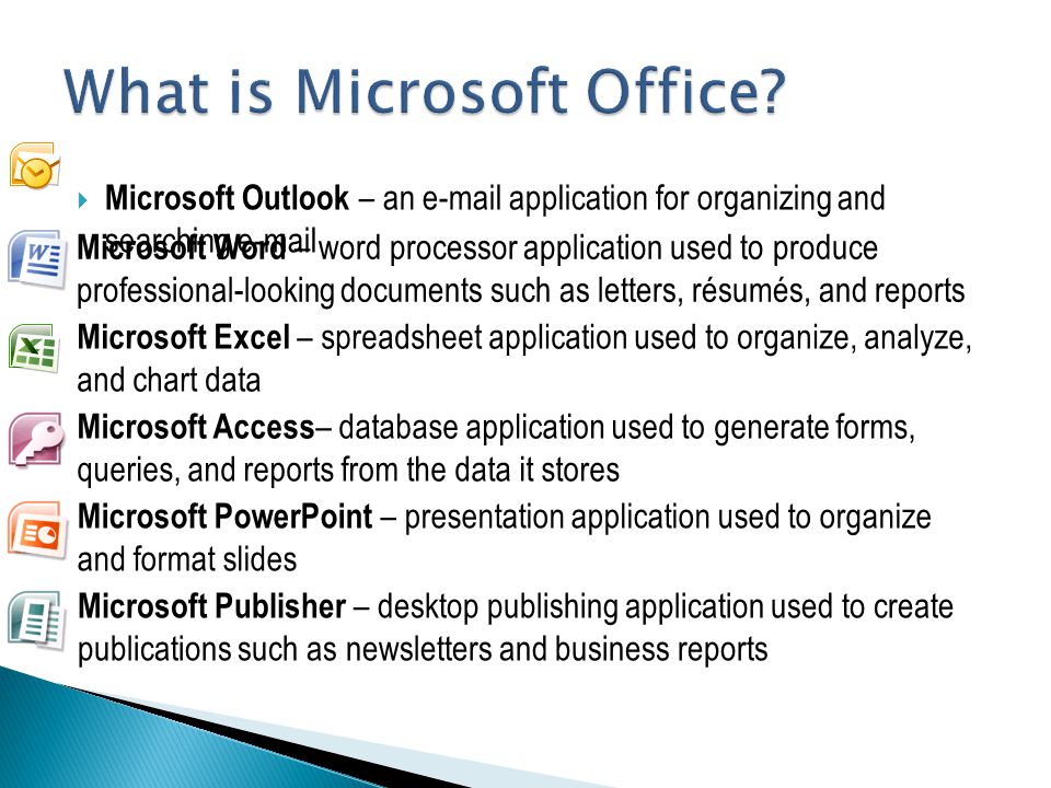 What is Microsoft Office