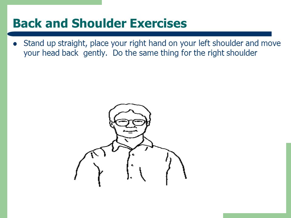 Back and Shoulder Exercises